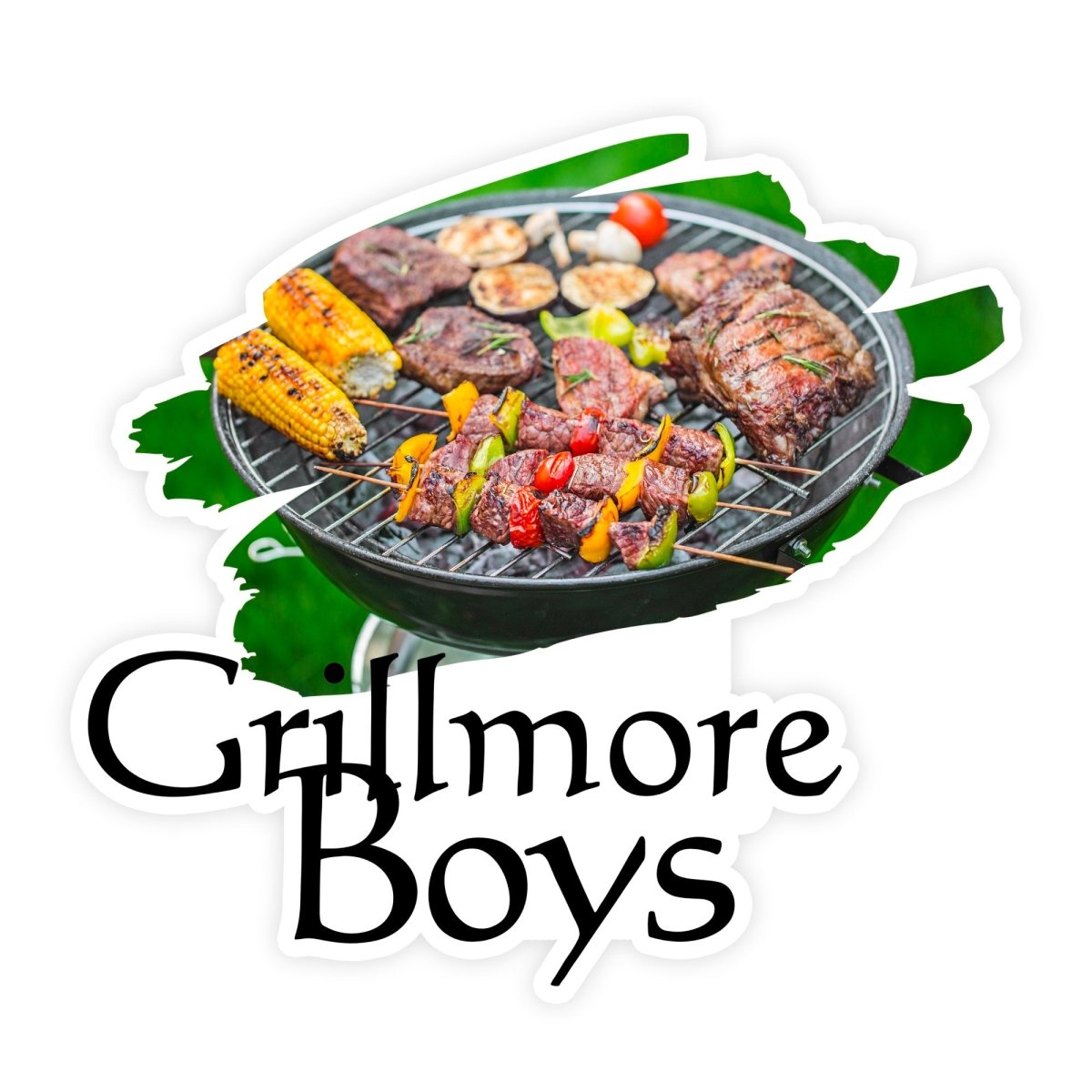 Grillmore Boys Gilmore Girls Parody Meme Sticker - stickerbull