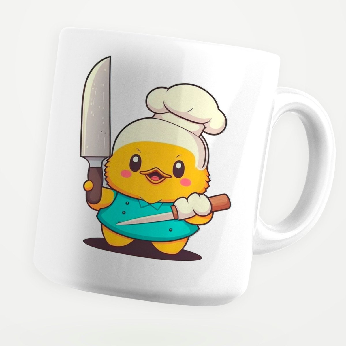 Baby Duck Chef 11oz Coffee Mug - stickerbullBaby Duck Chef 11oz Coffee MugMugsstickerbullstickerbullMug_BabyDuckChefBaby Duck Chef 11oz Coffee Mug