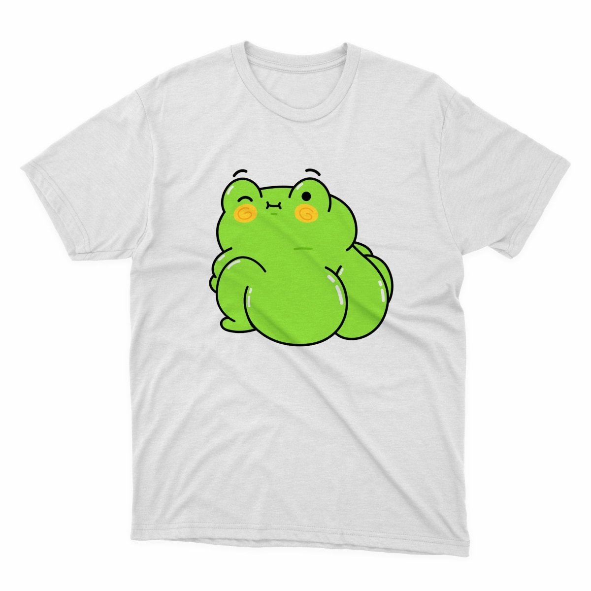 Big Booty Frog Shirt - stickerbullBig Booty Frog ShirtShirtsPrintifystickerbull25989460327689881300WhiteSa white t - shirt with a green frog on it