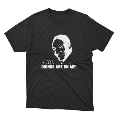 Bill Cosby Drinks Are On Me Shirt - stickerbullBill Cosby Drinks Are On Me ShirtShirtsPrintifystickerbull12930052218692903894BlackSa black t - shirt with the words drinks are on me