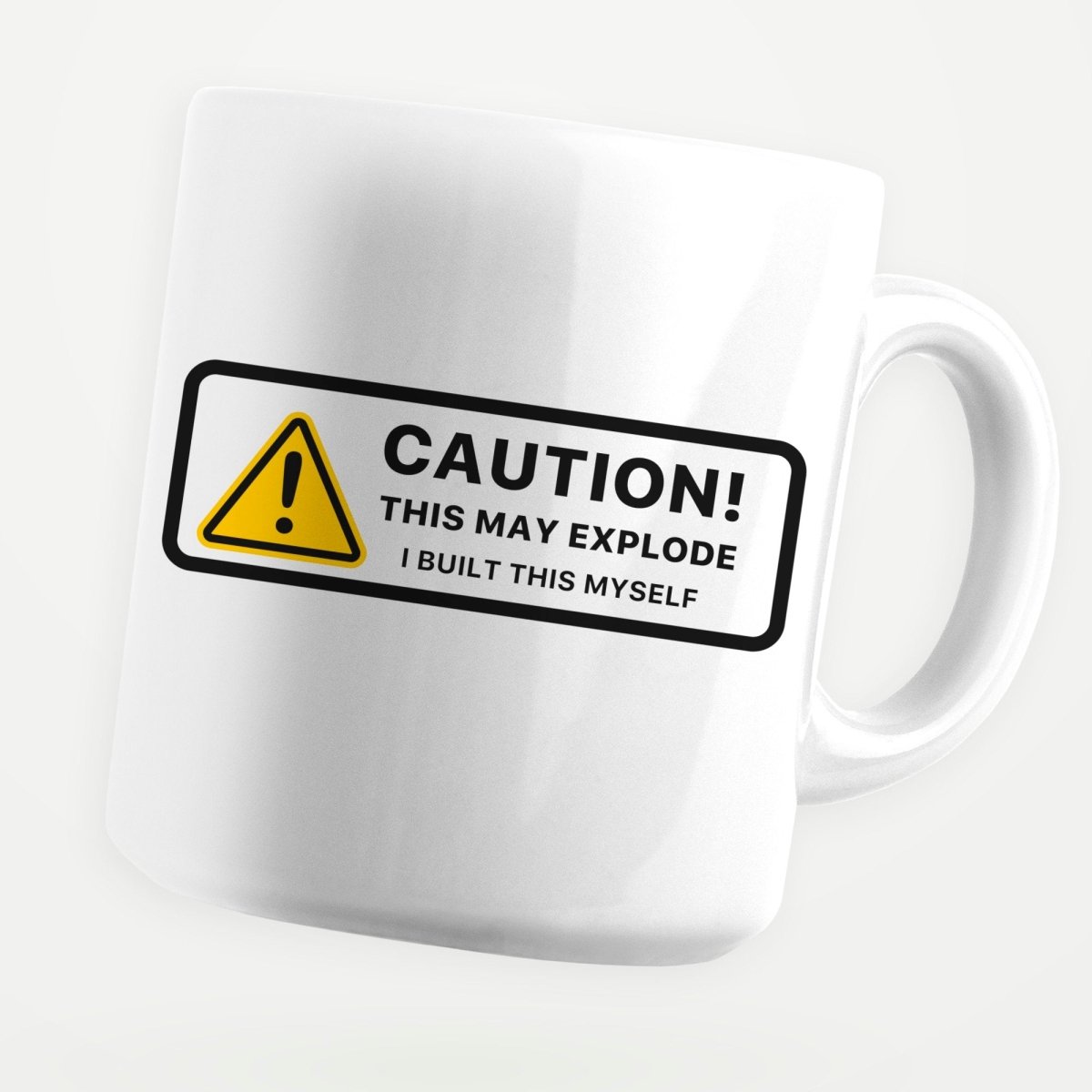 Caution May Explode 11oz Coffee Mug - stickerbullCaution May Explode 11oz Coffee MugMugsstickerbullstickerbullMug_CautionMayExplode2Caution May Explode 11oz Coffee Mug