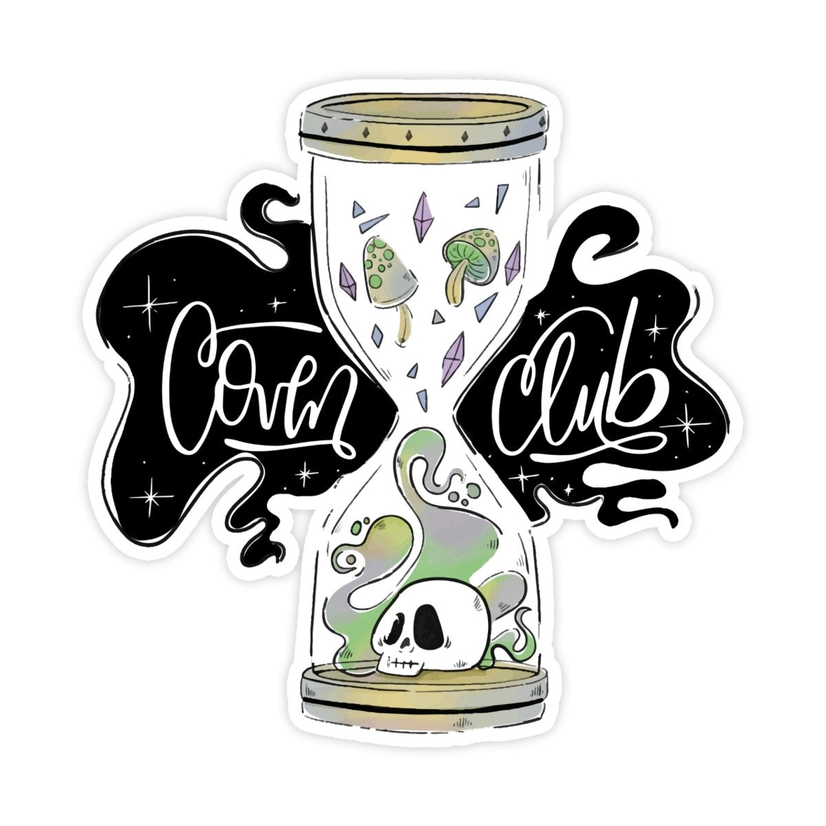 Coven Club Occult Witch Sticker - stickerbullCoven Club Occult Witch StickerRetail StickerstickerbullstickerbullCoven Club Occult Witch Sticker