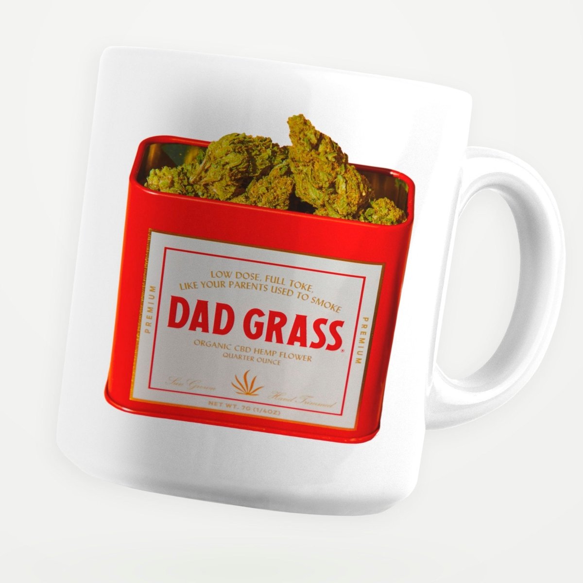 Dad Grass 11oz Coffee Mug - stickerbullDad Grass 11oz Coffee MugMugsstickerbullstickerbullMug_DadGrassDad Grass 11oz Coffee Mug