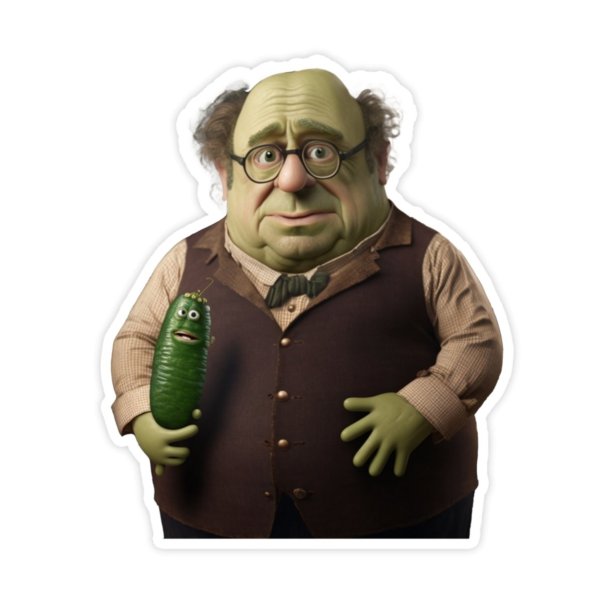 Danny DePickle Danny Devito Meme Sticker - stickerbullDanny DePickle Danny Devito Meme StickerRetail StickerstickerbullstickerbullDannyDePickle_Danny DePickle Danny Devito Meme Sticker