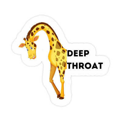 Deep Throat Sticker - stickerbullDeep Throat StickerRetail StickerstickerbullstickerbullSammy_Deep_ThroatDeep Throat Sticker