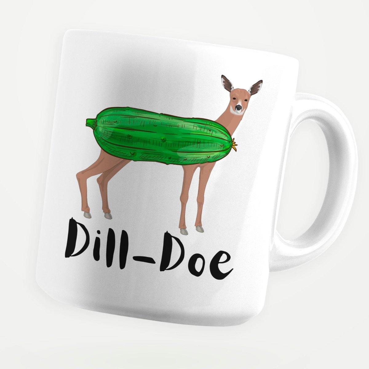 Dill-Doe 11oz Coffee Mug - stickerbullDill-Doe 11oz Coffee MugMugsstickerbullstickerbullMug_Dill-DoeDill-Doe 11oz Coffee Mug