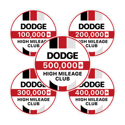 Dodge 100k, 200k, 300k, 400k, 500k Mileage Stickers - stickerbullDodge 100k, 200k, 300k, 400k, 500k Mileage StickersRetail StickerstickerbullstickerbullDodge_100kDodge 100kDodge 100k, 200k, 300k, 400k, 500k Mileage Stickers