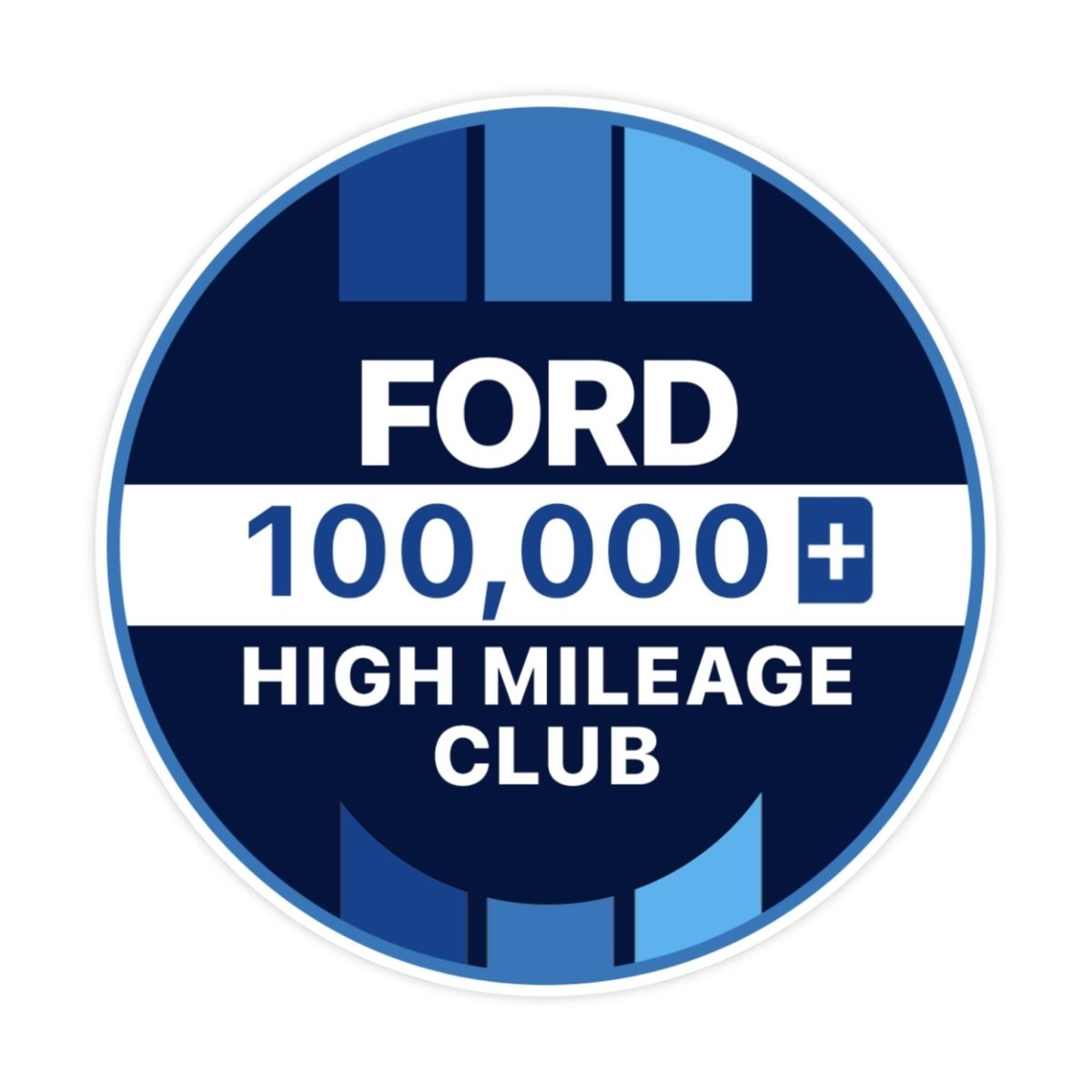 Ford 200k High Mileage Club Sticker - stickerbullFord 200k High Mileage Club StickerRetail StickerstickerbullstickerbullTaylor_Ford100k [#118]100kFord 200k High Mileage Club Sticker