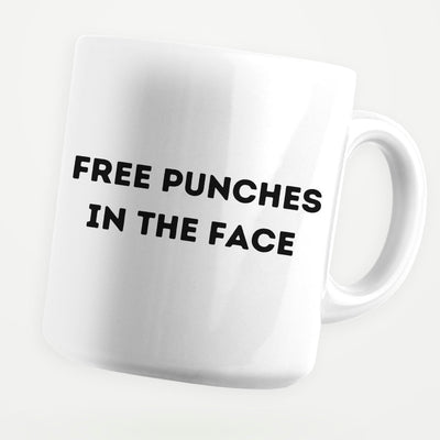 Free Punches In The Face 11oz Coffee Mug - stickerbullFree Punches In The Face 11oz Coffee MugMugsstickerbullstickerbullMug_FreePunchesInTheFaceFree Punches In The Face 11oz Coffee Mug