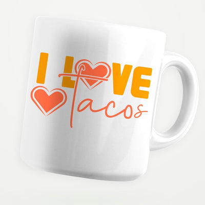 I Love Tacos 11oz Coffee Mug - stickerbullI Love Tacos 11oz Coffee MugMugsstickerbullstickerbullMug_ILoveTacosI Love Tacos 11oz Coffee Mug