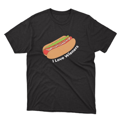 I Love Wieners Shirt - stickerbullI Love Wieners ShirtShirtsPrintifystickerbull96763155836199145176BlackSa black t - shirt with a hot dog that says i love wieners