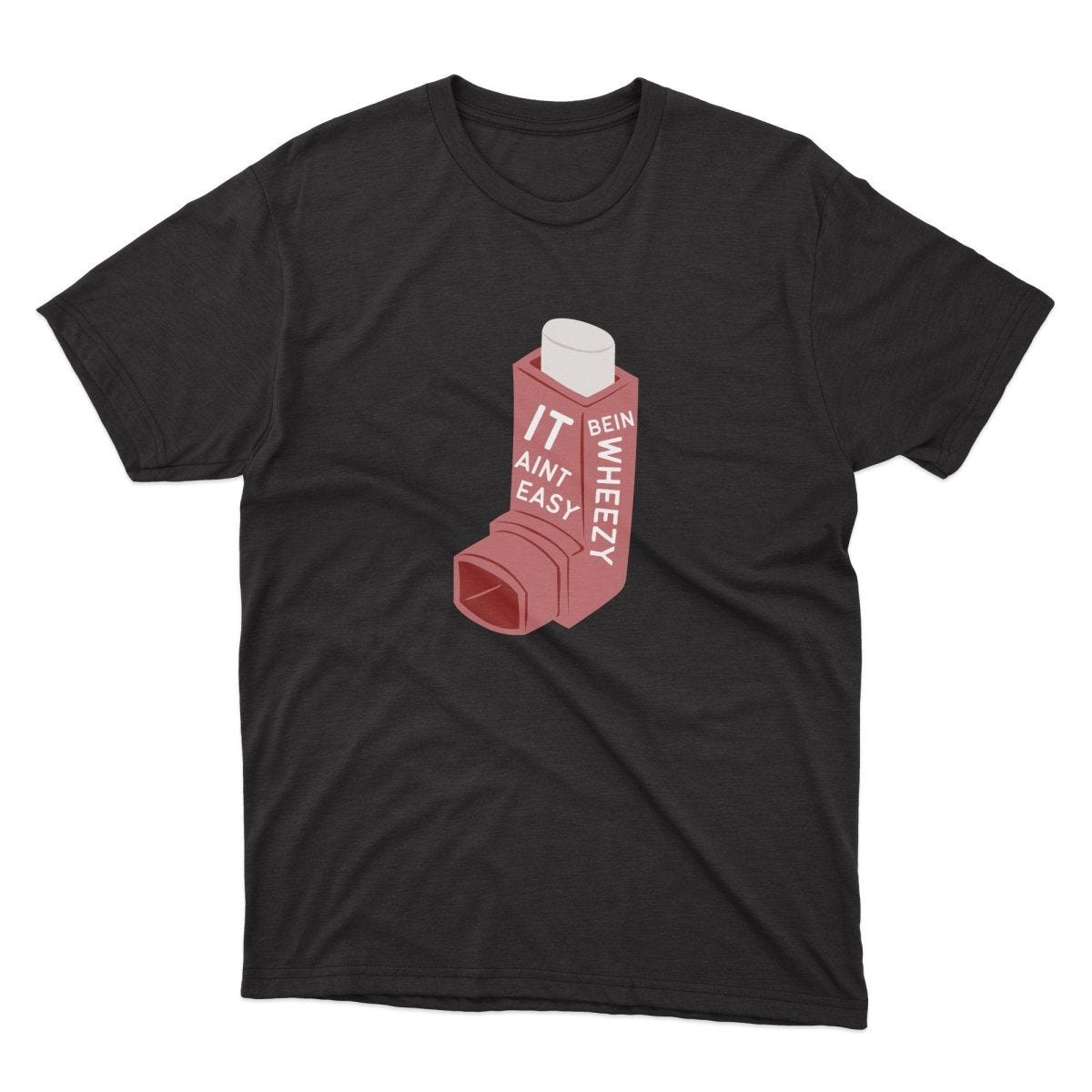 It Ain't Easy Being Wheezy Shirt - stickerbullIt Ain't Easy Being Wheezy ShirtShirtsPrintifystickerbull24341457397768929771BlackSa black t - shirt with a red tube that says it's okay to