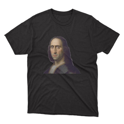 Mona Cage Shirt - stickerbullMona Cage ShirtShirtsPrintifystickerbull13337265869975025456WhiteSa black t - shirt with a picture of a man's face