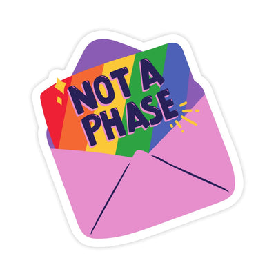 Not A Phase LGBTQIA+ Pride Sticker - stickerbullNot A Phase LGBTQIA+ Pride StickerRetail StickerstickerbullstickerbullTaylor_NotAPhase [#69]Not A Phase LGBTQIA+ Pride Sticker