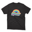 Queer Rainbow Text Shirt - stickerbullQueer Rainbow Text ShirtShirtsPrintifystickerbull16684012663065784600BlackSa black t - shirt with the word queen on it