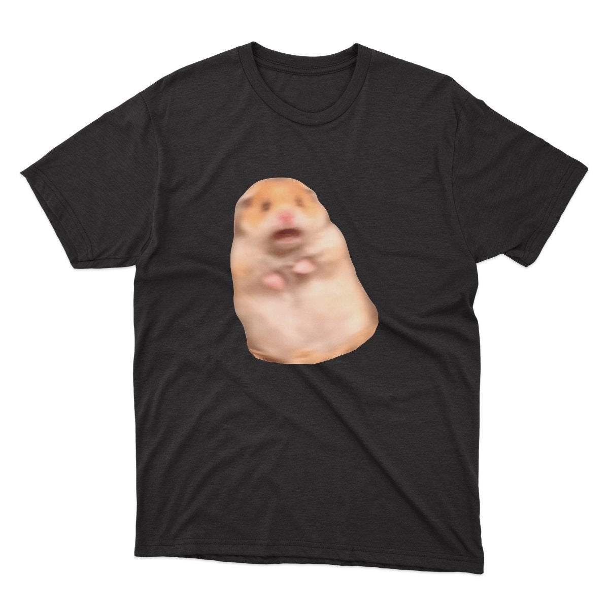 Screaming Hamster Meme Shirt - stickerbullScreaming Hamster Meme ShirtShirtsPrintifystickerbull28558657009392892826BlackSa black t - shirt with a hamster on it