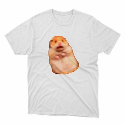Screaming Hamster Meme Shirt - stickerbullScreaming Hamster Meme ShirtShirtsPrintifystickerbull46981309739925714884WhiteSa white t - shirt with a hamster on it