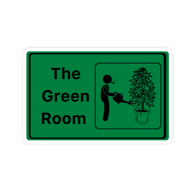 The Green Room 420 Horticulturist Sticker - stickerbullThe Green Room 420 Horticulturist StickerRetail StickerstickerbullstickerbullGreenRoom_#254The Green Room 420 Horticulturist Sticker
