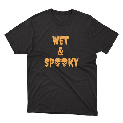 Wet And Spooky Shirt - stickerbullWet And Spooky ShirtShirtsPrintifystickerbull30074373970780963338BlackSa black t - shirt with the words wet and spooky on it