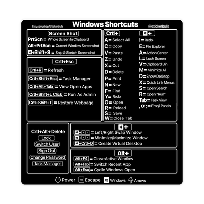 Windows 11, Windows 10, Any Windows Intel OS Shortcut Sticker [Works With All WindowsLaptops] - stickerbullWindows 11, Windows 10, Any Windows Intel OS Shortcut Sticker [Works With All WindowsLaptops]StickersstickerbullstickerbullWindows_BlackBlackWindows 11, Windows 10, Any Windows Intel OS Shortcut Sticker [Works With All WindowsLaptops]